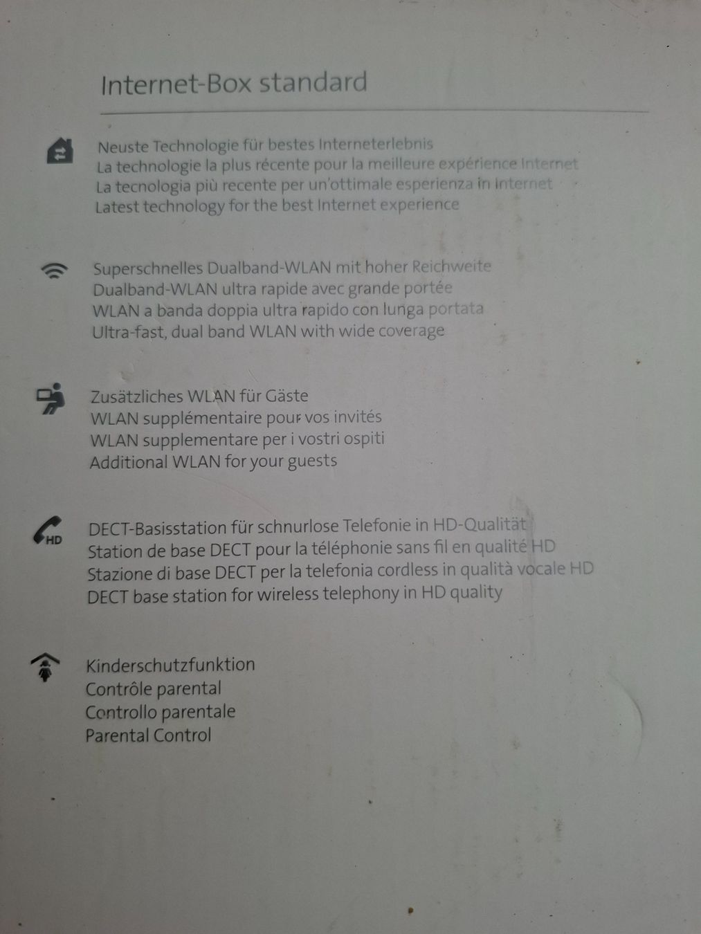 Swisscom Modems & Router: Swisscom ROUTER / INTERNET BOX STANDARD – Gebraucht aus GOLDACH von deuterio75 2