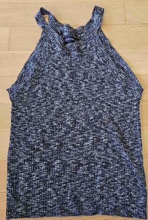 Top chiné gris et noir, taille M - Super état!