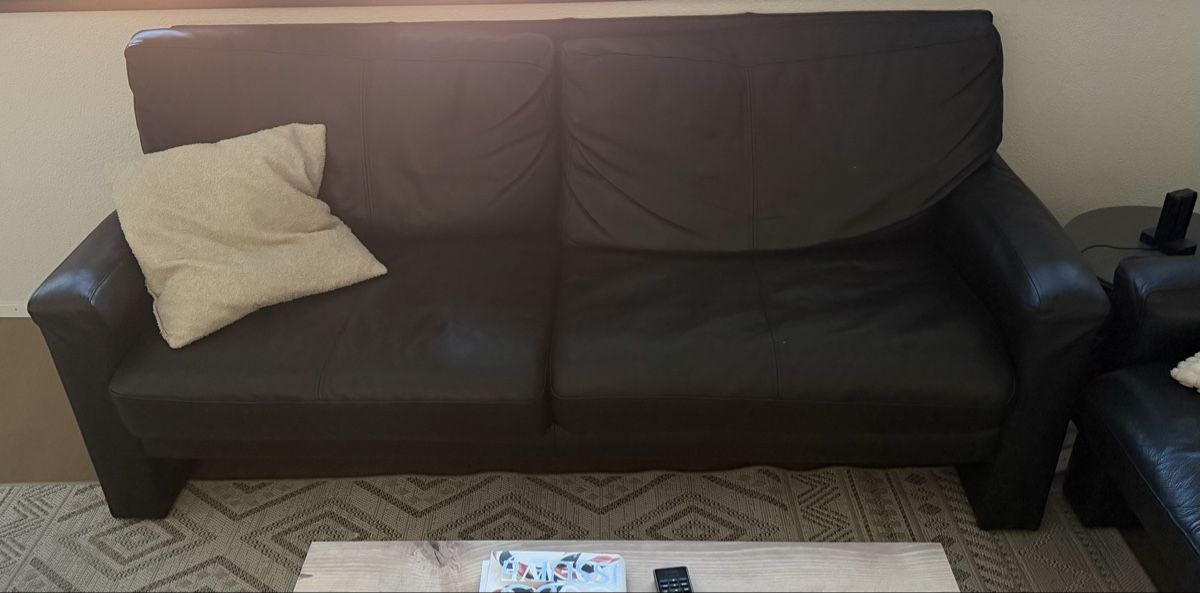 Sofas: Ledersofa schwarz - Gepade – Gebraucht aus Rapperswil SG von mat_dhq7 2