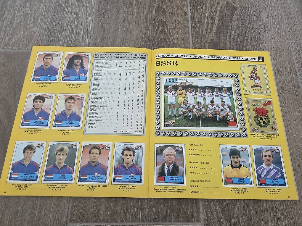 Album: Panini EURO 88 – Usato da Hildisrieden venduto da Wydenhof1 3