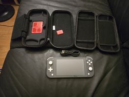 Nintendo Switch Lite in Grau in Top Zustand!
