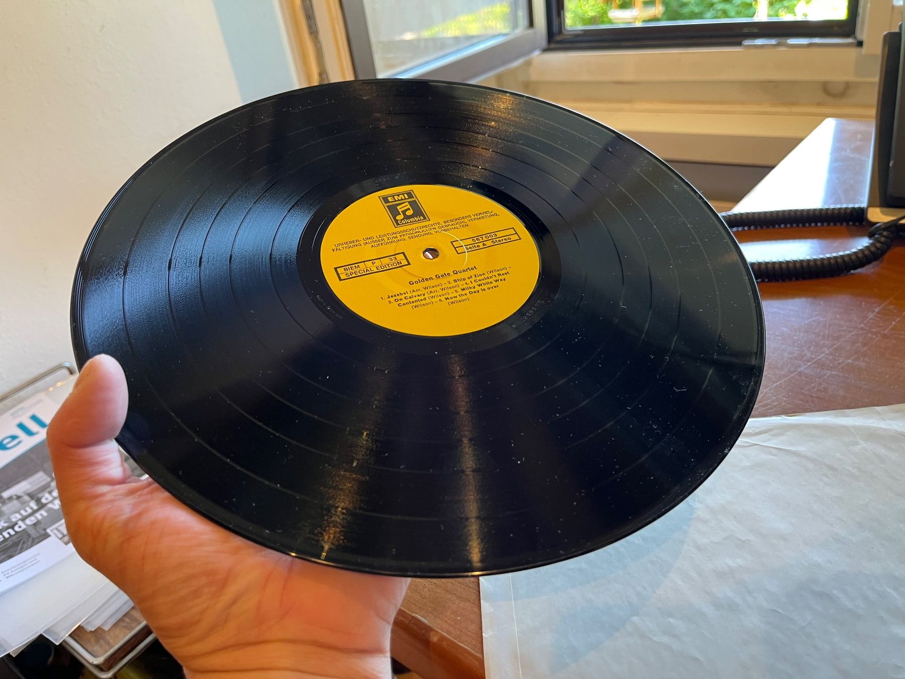 Dischi in vinile: The Golden Gate Quartet - Golden Gate Quartett - HH32A – Usato da  venduto da  1