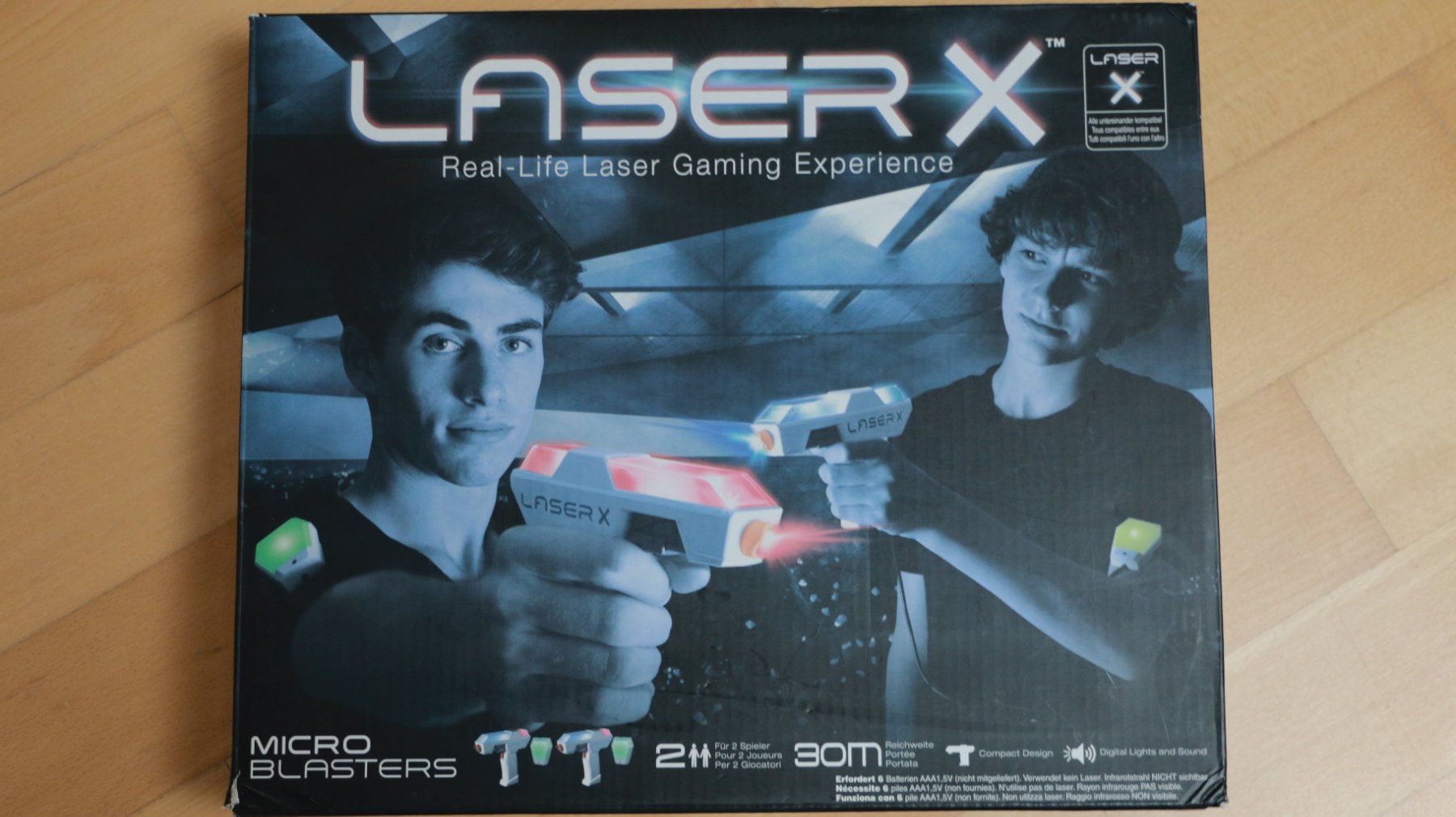 Giocattoli: Lasertagpistolen Laser X – Usato da Tagelswangen venduto da toeggeler12 3