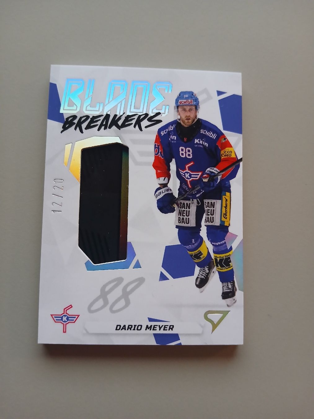 Sportzoo Carte collezionabili: Dario Meyer Blade Breakers Eishockey Karte  – Nuovo (secondo la descrizione) da Düdingen venduto da oliheimo92