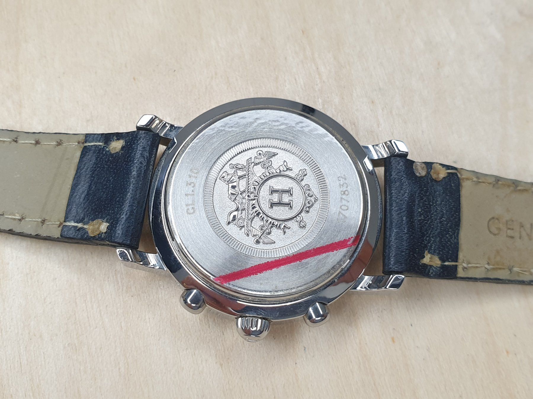 Hermès Orologi: Hermès Paris chronographe – Usato da Posieux venduto da Csardas. 3
