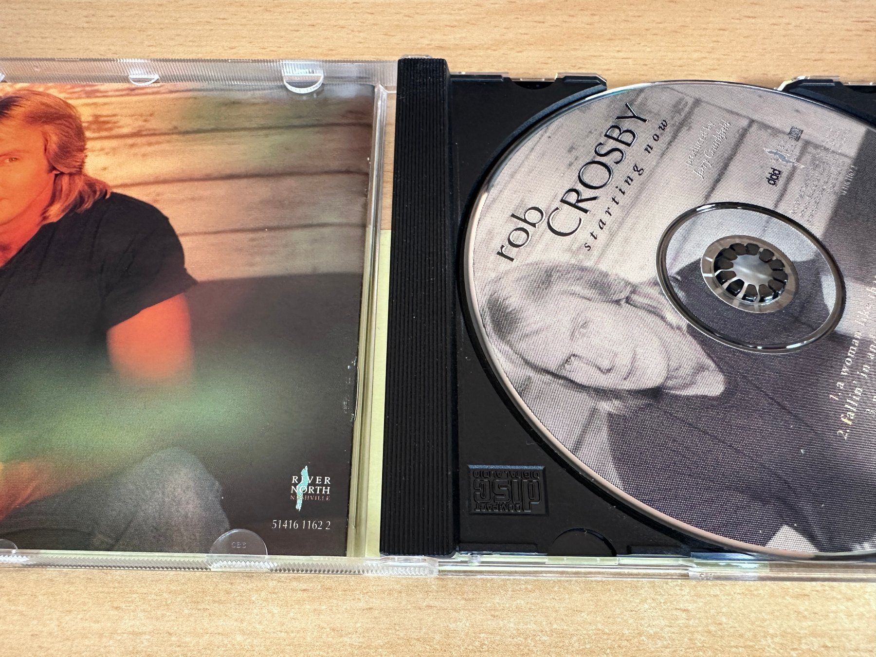 CD: Rob Crosby – Starting Now – Usato da Rikon im Tösstal venduto da Alpenmutz 2