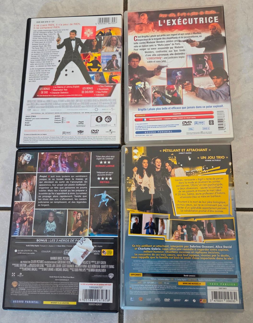 Alle DVDs: DVD divers à l'unité ou en lot – Gebraucht aus Corserey von ded_7fys 1