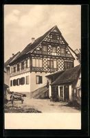 Foto-AK Hofen, Holländerhaus mit Strass