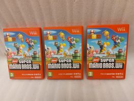 3x New Super Mario Bros.Wii - Nintendo Wii