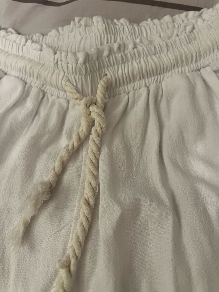 Pantaloni: Leinenhose mit Kordelzug Grösse 36 – Usato da Wettingen venduto da Jaaani 1