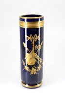 P0017 Vase kobaltblau, Fréderic Gustave Asch ~1890