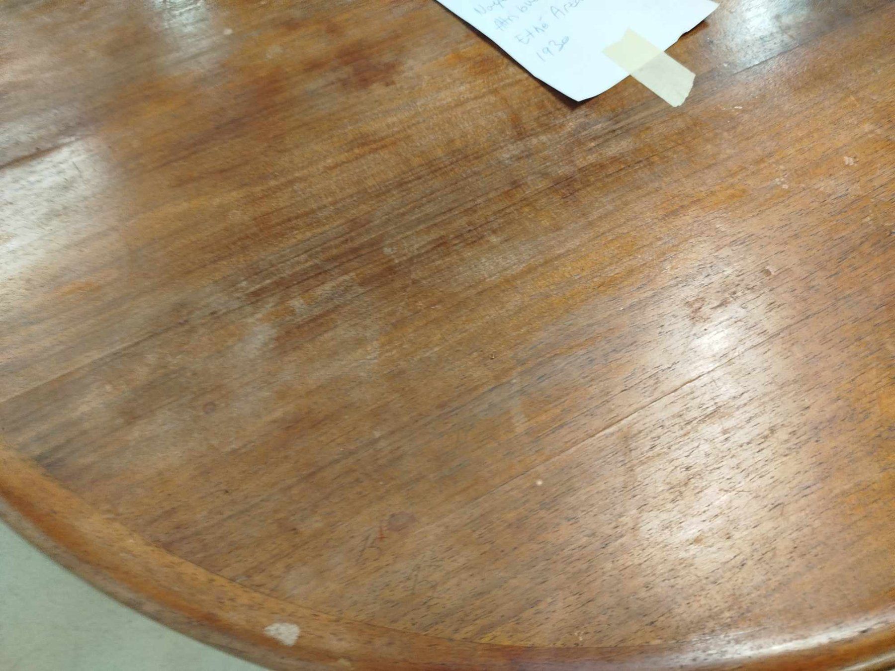 Tische: Vintage art deco  table circulaire – Gebraucht aus La Chaux-de-Fonds von Emmaus2300CDF 1