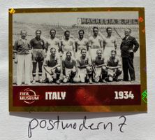 Panini - FWC 9 - ITALY 1934