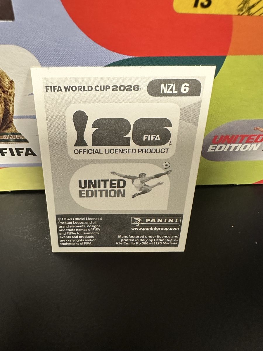 Panini Carte collezionabili: NZL 6 - Panini WM 2026  – Nuovo (secondo la descrizione) da Kreuzlingen venduto da Bes-GamingCollection 1