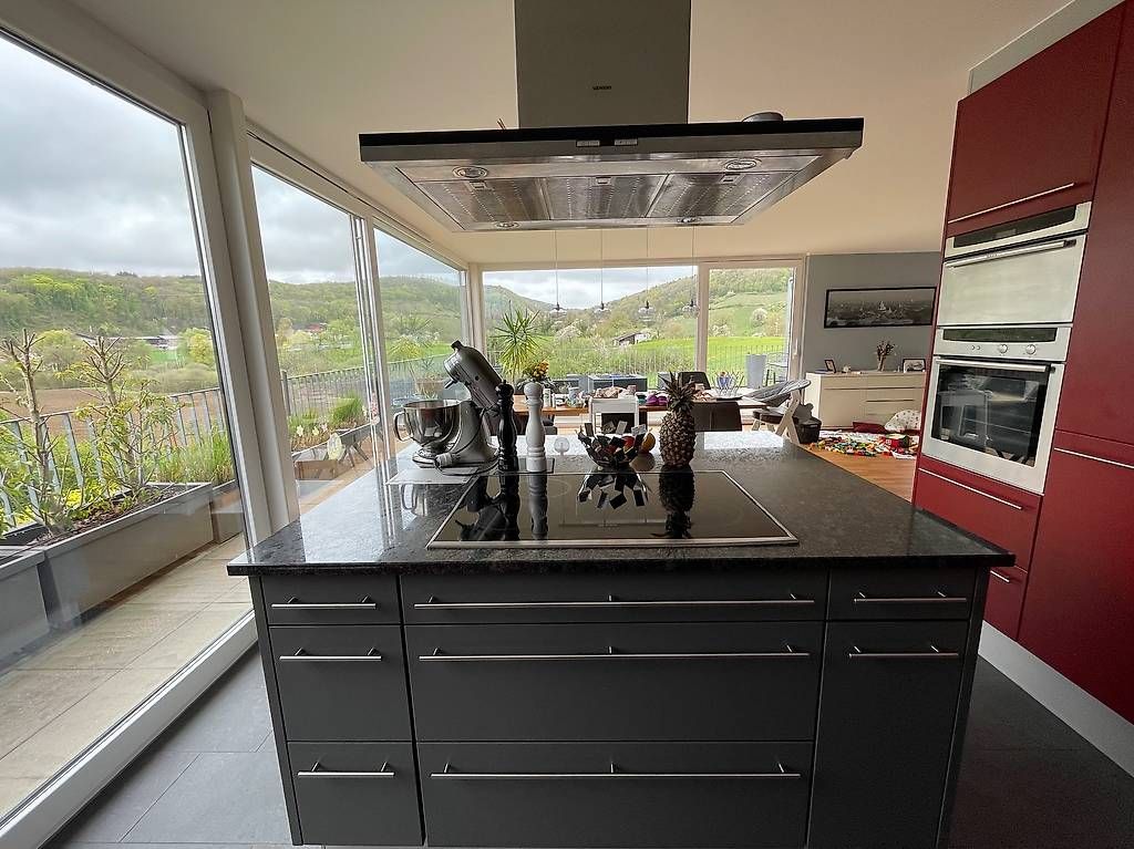 Cucine complete: Kochinsel mit Granitplatte Steel Grey – Usato da Thayngen venduto da mha77