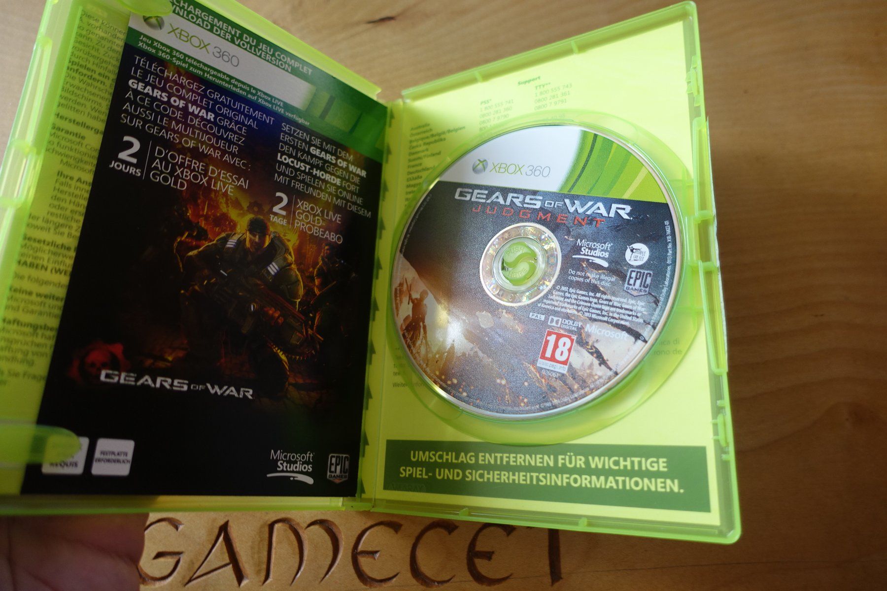 Microsoft Spiele: Gears of War: Judgment – Gebraucht aus Steinach von Gamecet 3