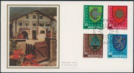 1980 - Pro Juventute - Ersttagsbrief FDC ET