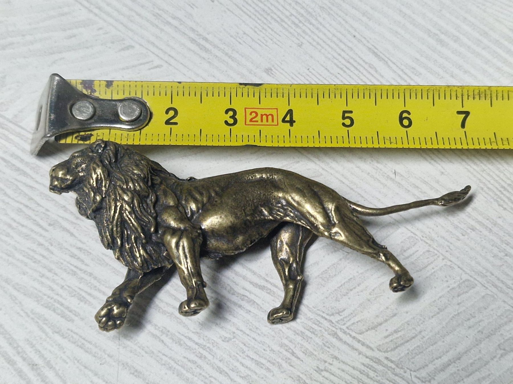 Statuette: Löwe  aus Messing – Nuovo (secondo la descrizione) da Uerkheim venduto da Justi.y 6