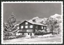 Wildhaus, Pension Kambli, gelaufen 1960