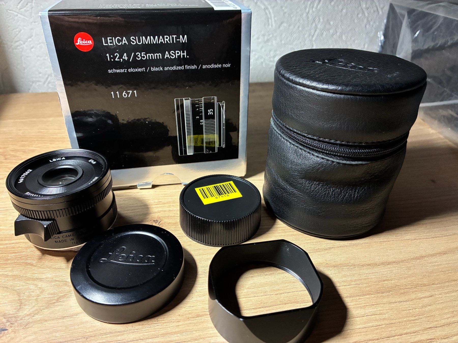 Leica Obiettivi: Leica Summarit-M 35mm f/2,4 ASPH. – Usato da Lausanne venduto da Tortueindien 1