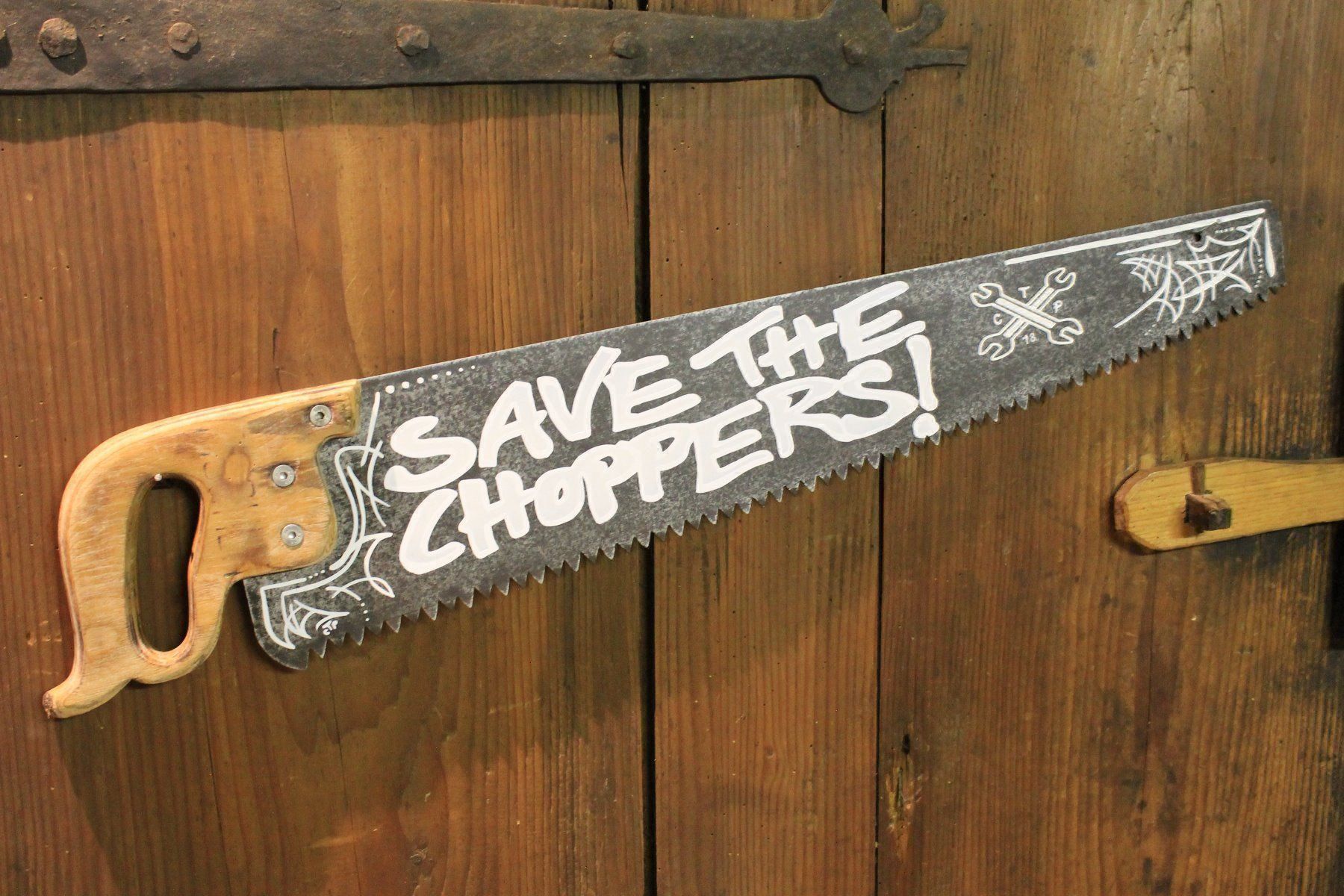 Seghe: Alte Säge "SAVE THE CHOPPERS!". Harley – Nuovo (secondo la descrizione) da Willisau venduto da Pzm81 2