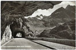 AK Neue Sustenstrasse 1947 - Blick gegen Passhöhe