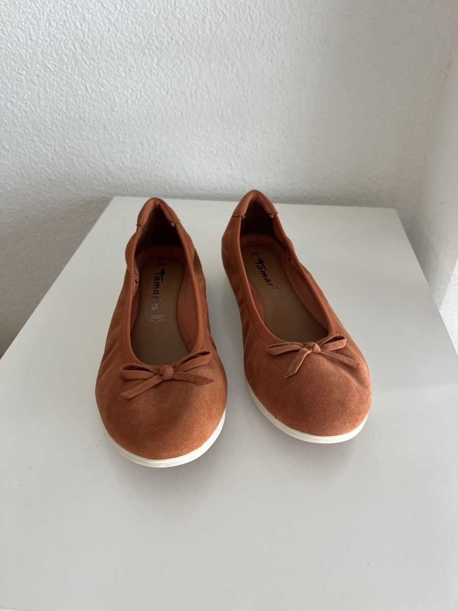 Tamaris Chaussures femmes: Tamaris leder Ballerinas – Neuf avec emballage d'origine à Rorschach par Vildakl
