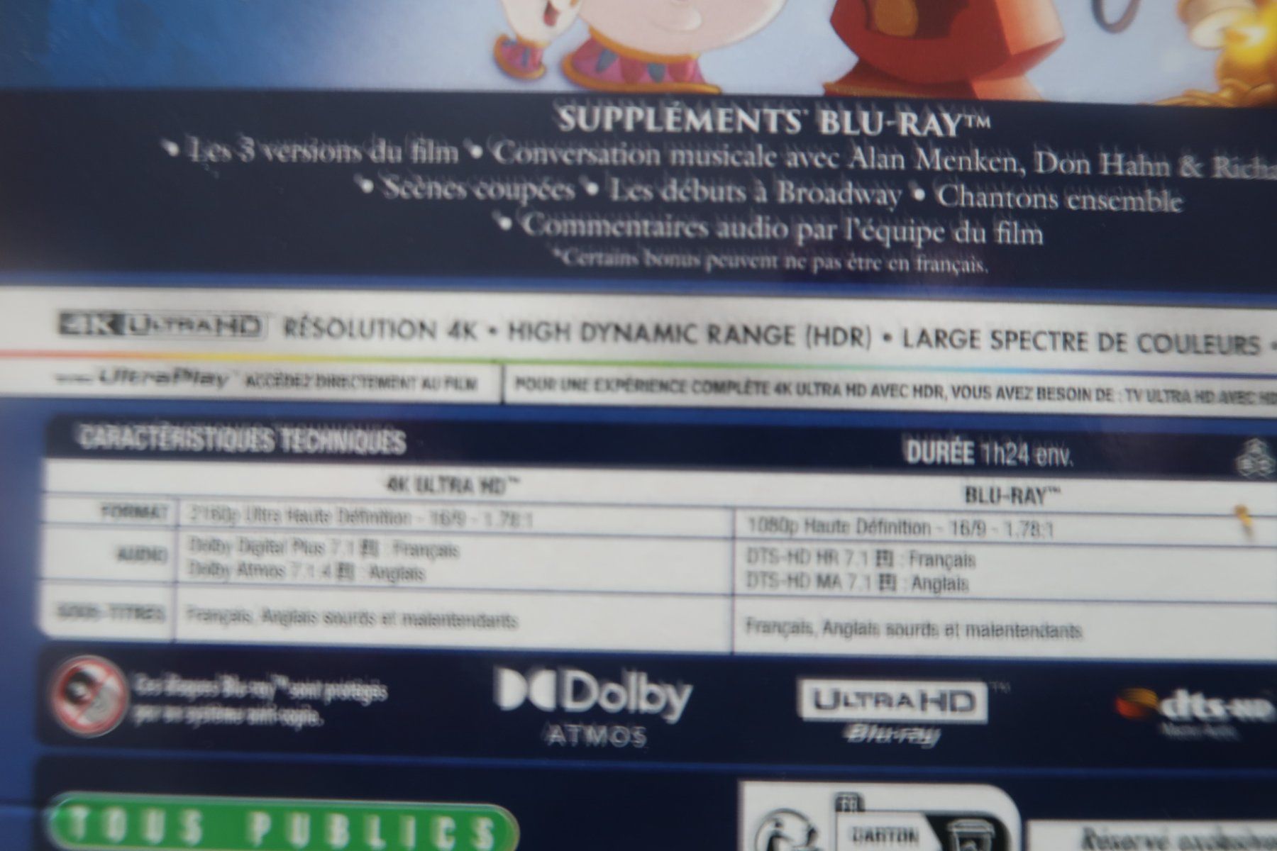 Alle DVDs: 4K Blu-ray BULLET TRAIN    Français Anglais – Gebraucht aus Porrentruy von tupatup 4