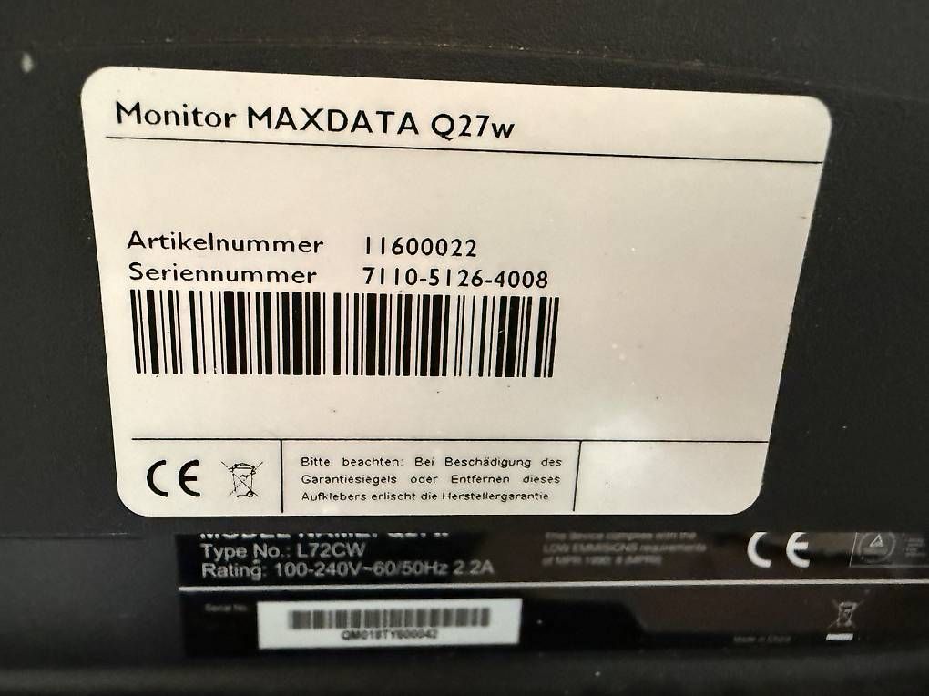 Notebook: Maxdata Q27w – Usato da Ebikon venduto da Bubich 2