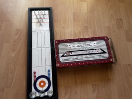 Trinkspiel 2in1 Shuffleboard Bowling Set neu