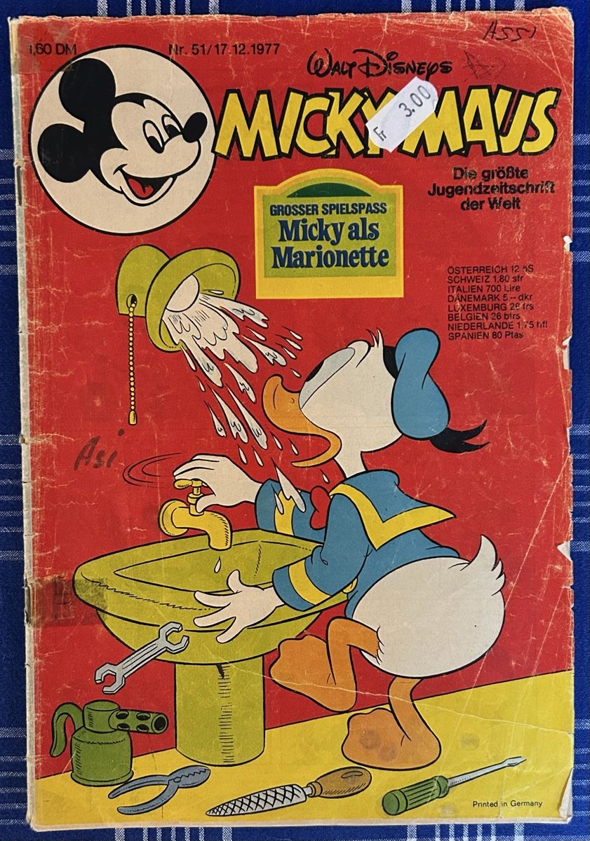 Fumetti: Micky Maus Comic Heft – Usato da Reinach BL venduto da Linda013