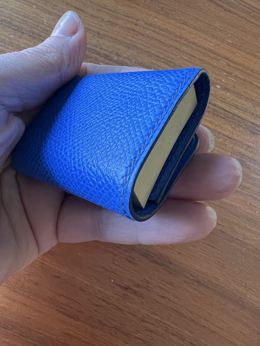 Hermès Portafogli: Hermès, étui post-it fabriquée en 1990 – Usato da Bernex venduto da 2ziemement 1