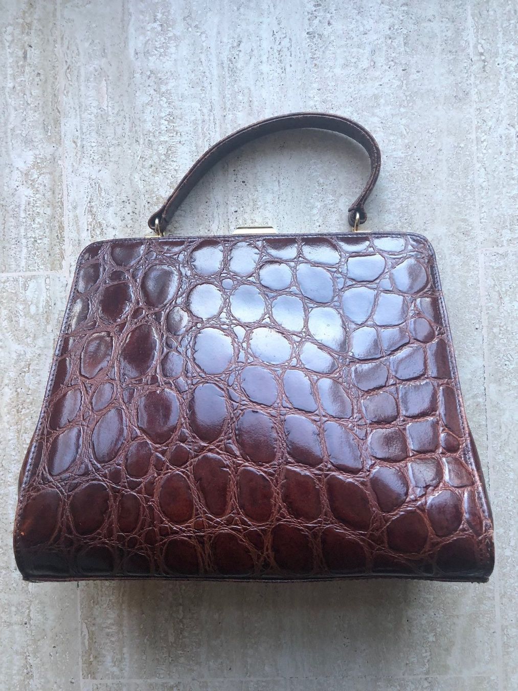 Sacs femmes: BORSETTA VINTAGE COCCODRILLO – D'occasion à Davesco-Soragno par kappas 1