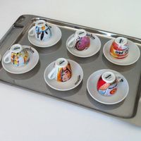 Kaffee Tassen espresso ART Guglielmo 6 Stück collection