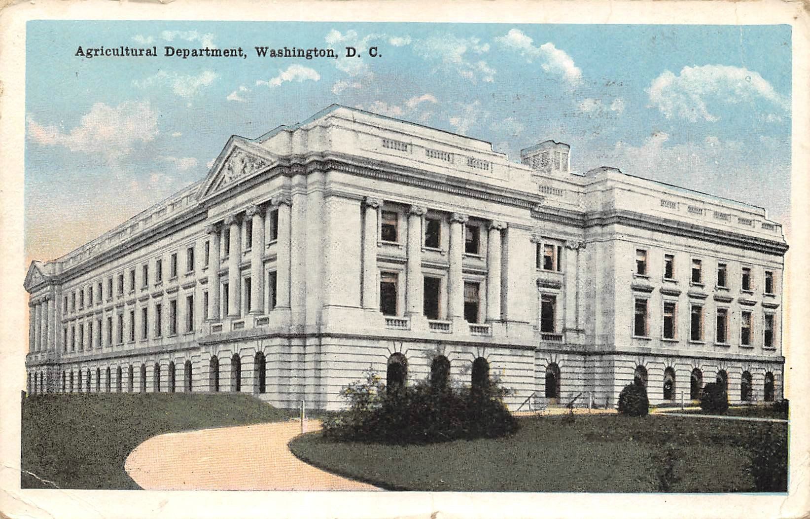 Ansichtskarten: Washington DC, Agricultural Departement – Gebraucht aus Ottikon b.Kemptth. von Neptun1974