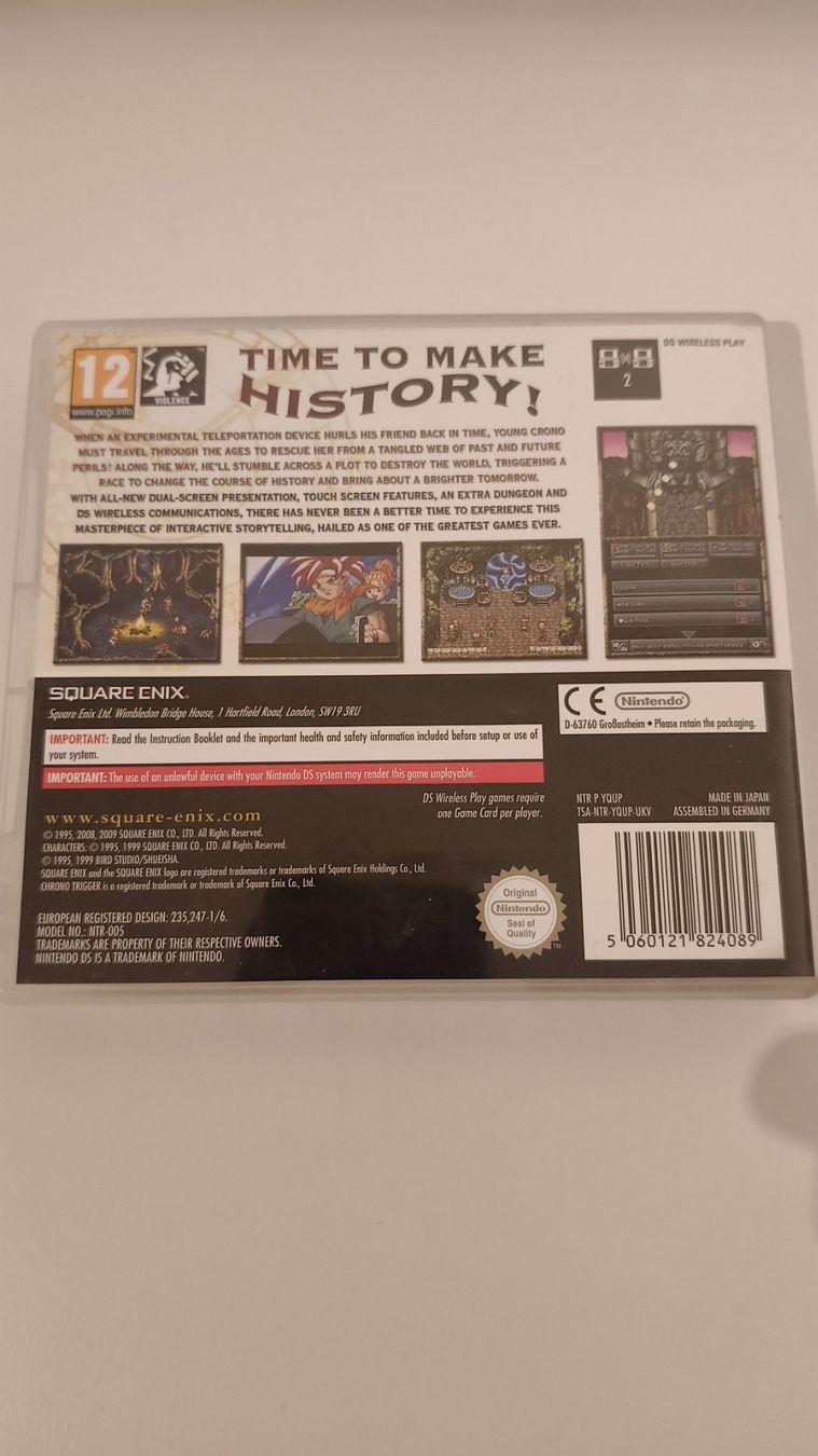 Nintendo Giochi: Chrono trigger DS – Usato da Nyon venduto da aar_g6pl 1