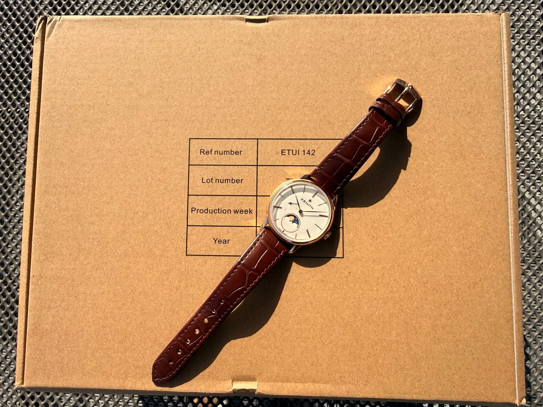 Zenith Orologi: Zenith Vollgold – Nuovo (secondo la descrizione) da Horw venduto da Richmond_Watches 7