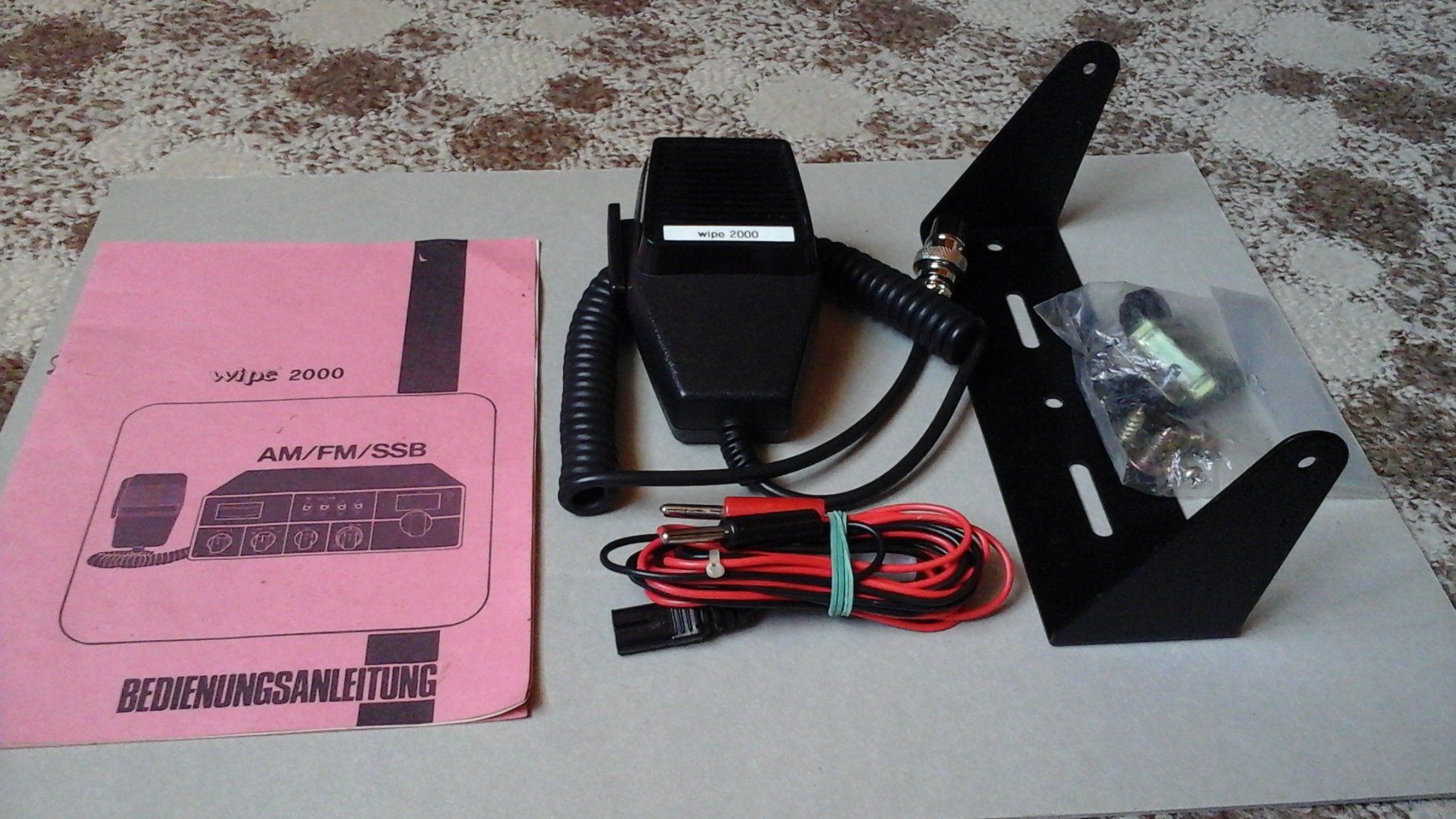 Funktechnik: Wipe 2000 CB-Mobilfunkgerät FM/AM/SSB (Oldtimer) – Gebraucht aus Farnern von Radiovox 8