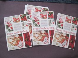 4 gleiche Weihnachtskarten mit Couvert (9)