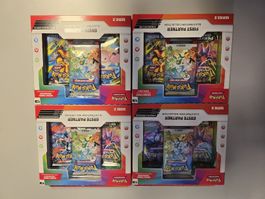 Pokémon 4Stück Erste Partner Illustrations-Kolletion 2 Serie