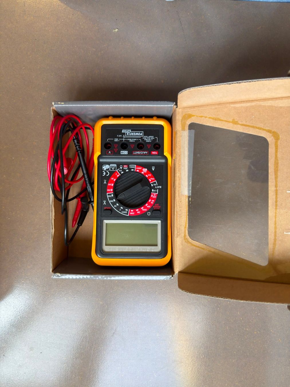 Misurare: POWERFIX Profi Digital-Multimeter mit Zubehör und Originalko – Usato da Luzern venduto da Elgordo7