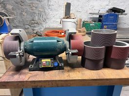 Metabo Schleifmaschine mit Zubehör