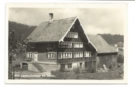 Appenzeller Bauernhaus bei Heiden (AR) echte Foto-AK