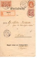 R-Brief, Vorladung Magden nach Möhlin 1893