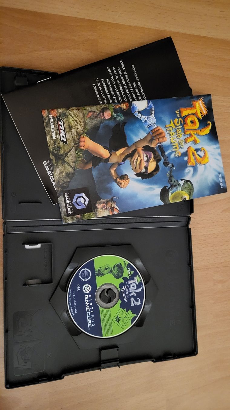 Nintendo Giochi: Tak 2 Der Stab der Träume / Gamecube Spiel Kompl. – Usato da Biel/Bienne venduto da Retrohr 1