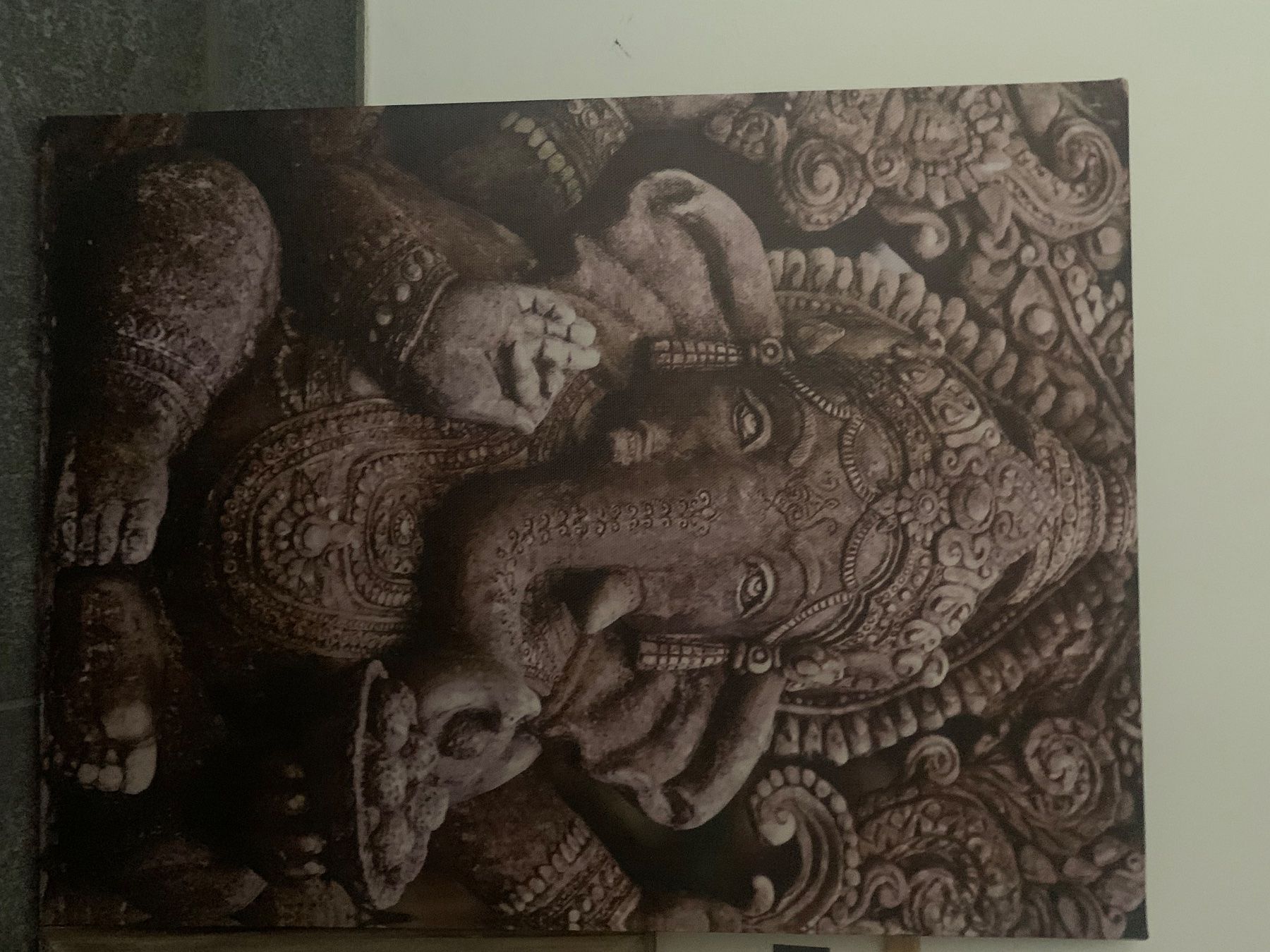 Poster & Bilder: Ganesh leinwandbild – Gebraucht aus Obergösgen von Torrente