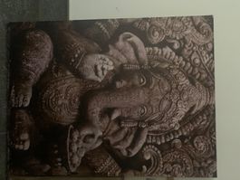 Ganesh leinwandbild