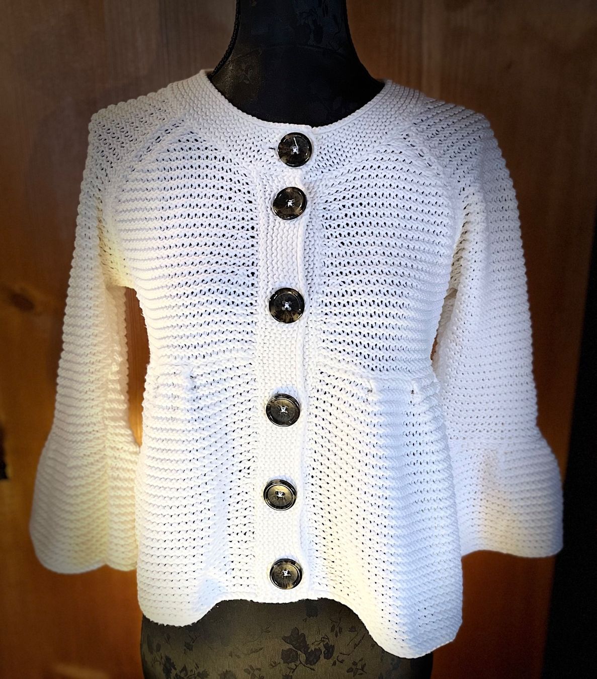 Pullover & Sweatshirts: Wunderschöner Sommer-Strickpulli - Cardigan der Marke OUI – Gebraucht aus Arbon von KaSaBo 6