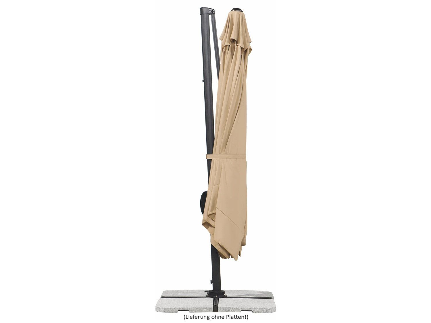 Ombrelloni: Schneider Rhodos Sonnenschirm beige – Nuovo e nell'imballaggio originale da Bottighofen venduto da zaap 4