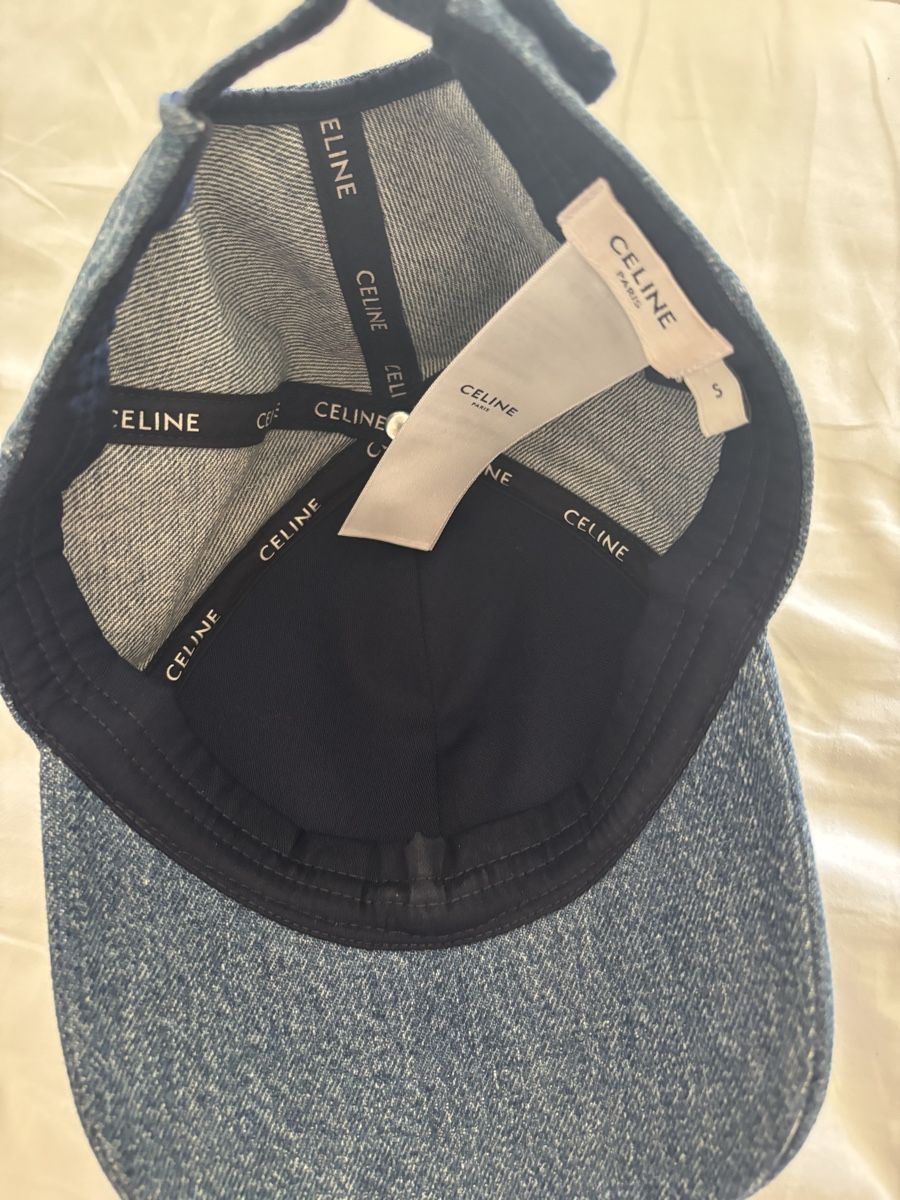 Celine Altro in  Abbigliamento & Accessori: Celine Paris denim baseball cap, unisex – Nuovo (secondo la descrizione) da Baar venduto da Ginasoskin 2